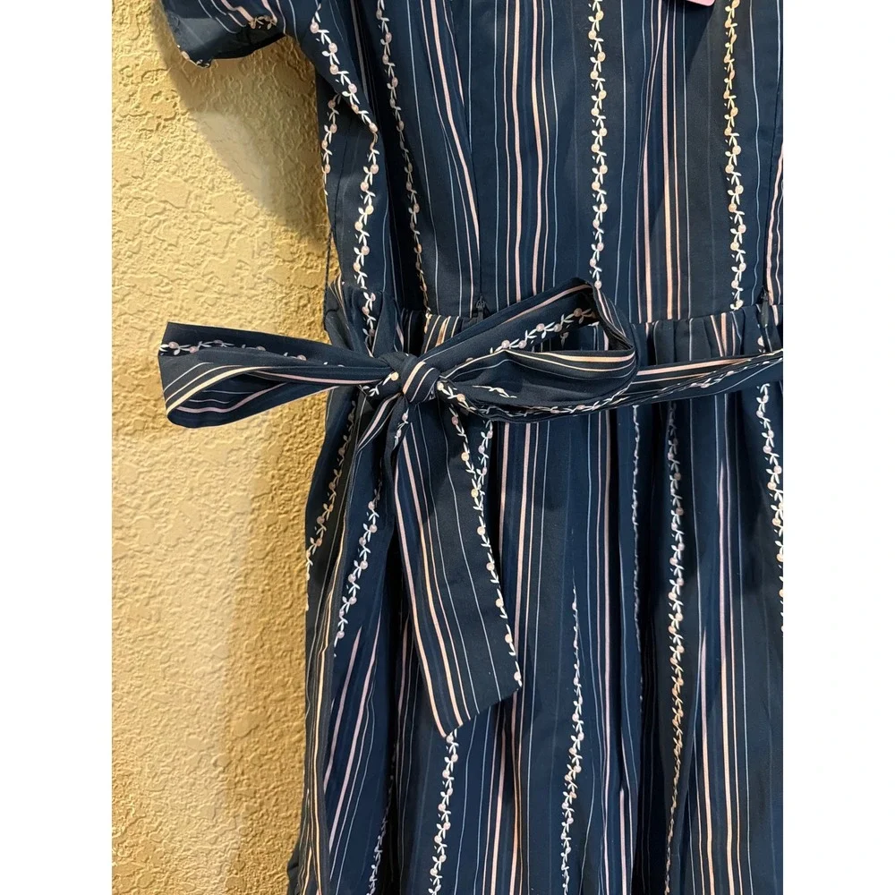 Mome Mommy Zippered Nursing Dress Size Medium - Picture 4 of 6